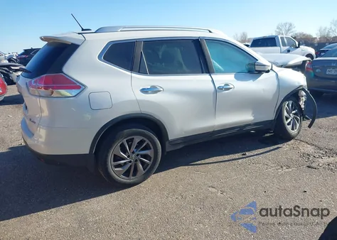 2016 Nissan Rogue S из США, поврежденный, VIN KNMAT2MV0GP734068